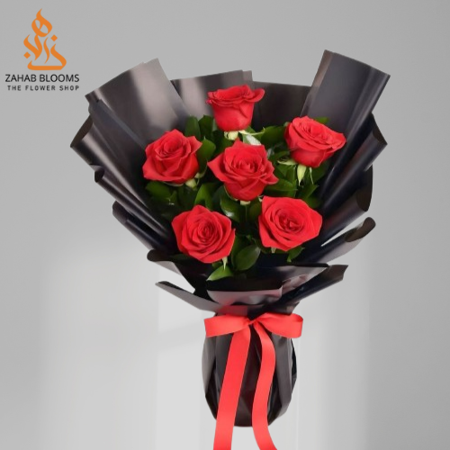 6 Red Rose Bouquet